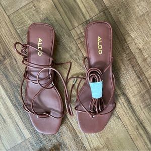 COPY - Brown Aldo Sandals size 7